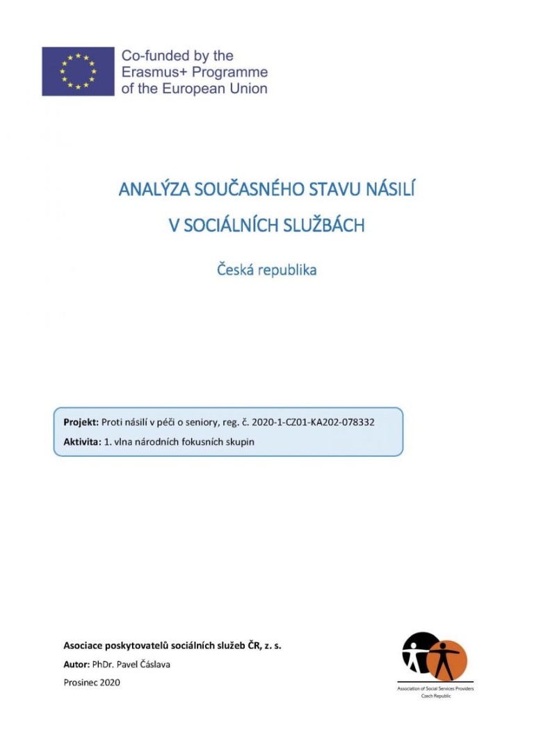 Analýza současného stavu násilí v sociálních službách