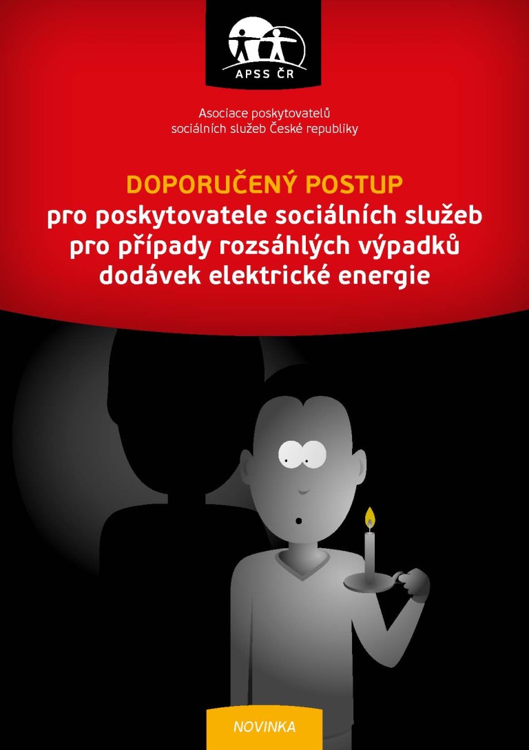 Doporučený postup pro poskytovatele sociálních služeb pro případy rozsáhlých výpadků dodávek elektrické energie